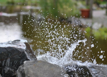 Messner Teleskimmer 200 zur reinigung der Wasseroberfläche / Oberflächensauger für den Teich.